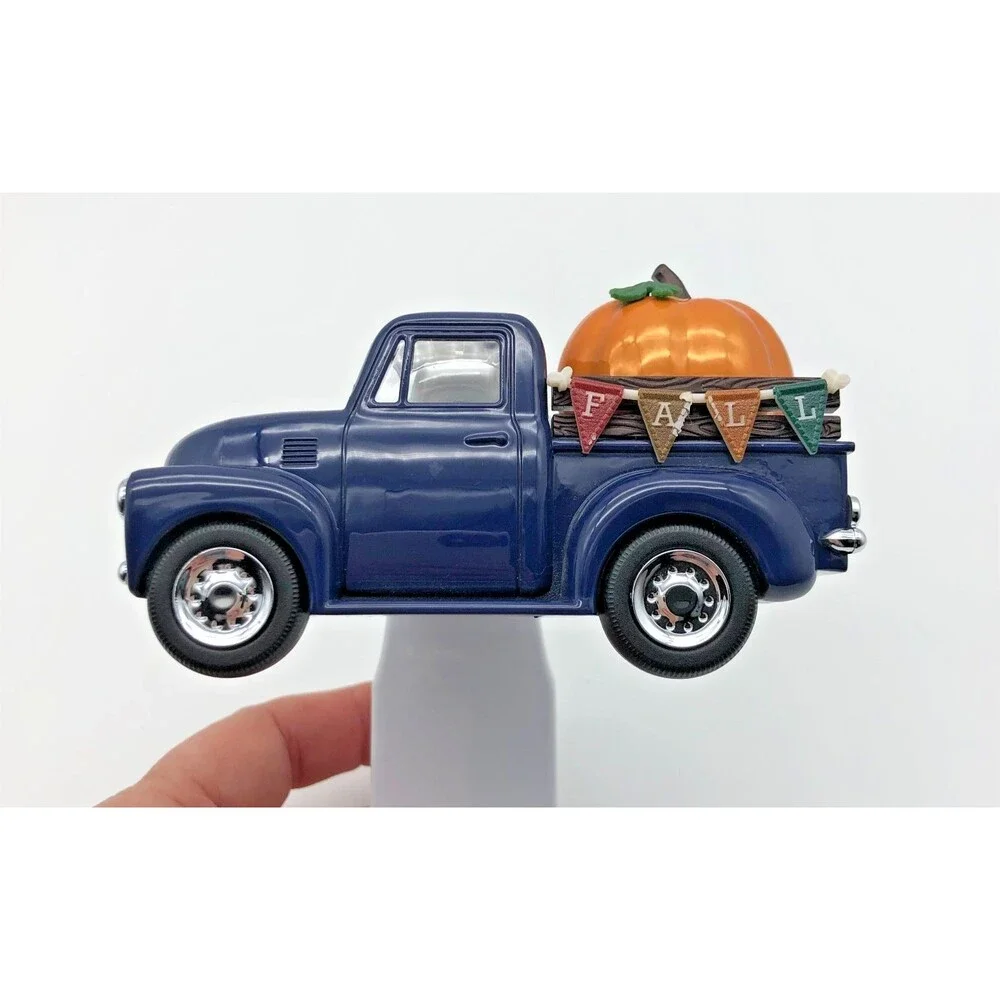 Bath & Body Works Wallflower Plug In Diffuser Blue Truck FALL Pumpkin Autumn